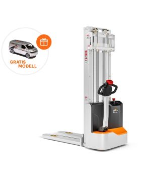 Seitenansicht eines Hochubwagens ECV 10